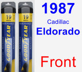 Front Wiper Blade Pack for 1987 Cadillac Eldorado - Assurance