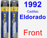Front Wiper Blade Pack for 1992 Cadillac Eldorado - Assurance