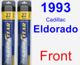 Front Wiper Blade Pack for 1993 Cadillac Eldorado - Assurance