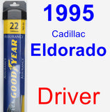 Driver Wiper Blade for 1995 Cadillac Eldorado - Assurance