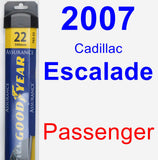 Passenger Wiper Blade for 2007 Cadillac Escalade - Assurance