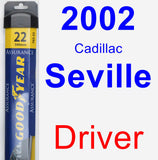 Driver Wiper Blade for 2002 Cadillac Seville - Assurance