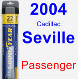 Passenger Wiper Blade for 2004 Cadillac Seville - Assurance