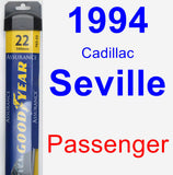Passenger Wiper Blade for 1994 Cadillac Seville - Assurance