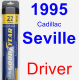 Driver Wiper Blade for 1995 Cadillac Seville - Assurance