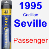 Passenger Wiper Blade for 1995 Cadillac Seville - Assurance