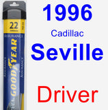 Driver Wiper Blade for 1996 Cadillac Seville - Assurance