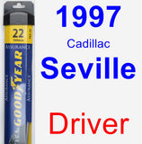 Driver Wiper Blade for 1997 Cadillac Seville - Assurance