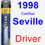 Driver Wiper Blade for 1998 Cadillac Seville - Assurance