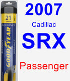 Passenger Wiper Blade for 2007 Cadillac SRX - Assurance