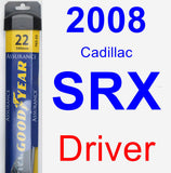 Driver Wiper Blade for 2008 Cadillac SRX - Assurance