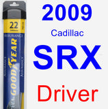 Driver Wiper Blade for 2009 Cadillac SRX - Assurance