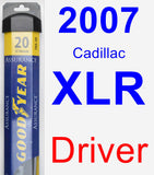 Driver Wiper Blade for 2007 Cadillac XLR - Assurance