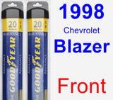 Front Wiper Blade Pack for 1998 Chevrolet Blazer - Assurance