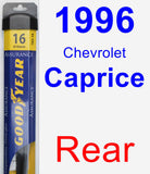 Rear Wiper Blade for 1996 Chevrolet Caprice - Assurance