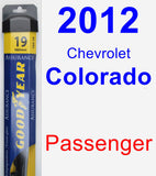 Passenger Wiper Blade for 2012 Chevrolet Colorado - Assurance