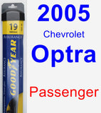 Passenger Wiper Blade for 2005 Chevrolet Optra - Assurance