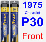 Front Wiper Blade Pack for 1975 Chevrolet P30 - Assurance