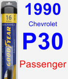 Passenger Wiper Blade for 1990 Chevrolet P30 - Assurance