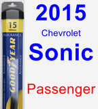 Passenger Wiper Blade for 2015 Chevrolet Sonic - Assurance