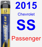Passenger Wiper Blade for 2015 Chevrolet SS - Assurance
