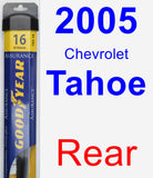Rear Wiper Blade for 2005 Chevrolet Tahoe - Assurance