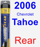 Rear Wiper Blade for 2006 Chevrolet Tahoe - Assurance
