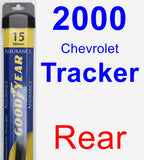 Rear Wiper Blade for 2000 Chevrolet Tracker - Assurance