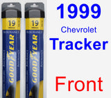 Front Wiper Blade Pack for 1999 Chevrolet Tracker - Assurance