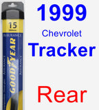 Rear Wiper Blade for 1999 Chevrolet Tracker - Assurance