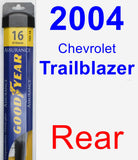 Rear Wiper Blade for 2004 Chevrolet Trailblazer - Assurance