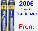 Front Wiper Blade Pack for 2006 Chevrolet Trailblazer - Assurance