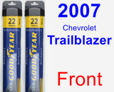 Front Wiper Blade Pack for 2007 Chevrolet Trailblazer - Assurance