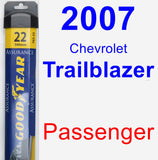Passenger Wiper Blade for 2007 Chevrolet Trailblazer - Assurance