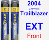 Front Wiper Blade Pack for 2004 Chevrolet Trailblazer EXT - Assurance