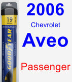 Passenger Wiper Blade for 2006 Chevrolet Aveo - Assurance