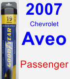 Passenger Wiper Blade for 2007 Chevrolet Aveo - Assurance