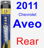 Rear Wiper Blade for 2011 Chevrolet Aveo - Assurance