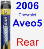 Rear Wiper Blade for 2006 Chevrolet Aveo5 - Assurance