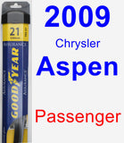 Passenger Wiper Blade for 2009 Chrysler Aspen - Assurance