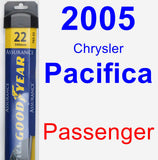 Passenger Wiper Blade for 2005 Chrysler Pacifica - Assurance