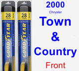 Front Wiper Blade Pack for 2000 Chrysler Town & Country - Assurance