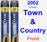 Front Wiper Blade Pack for 2002 Chrysler Town & Country - Assurance