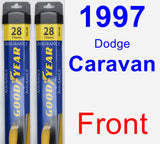 Front Wiper Blade Pack for 1997 Dodge Caravan - Assurance