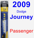 Passenger Wiper Blade for 2009 Dodge Journey - Assurance