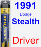 Driver Wiper Blade for 1991 Dodge Stealth - Assurance