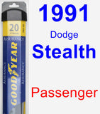 Passenger Wiper Blade for 1991 Dodge Stealth - Assurance