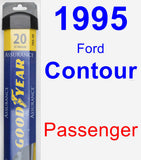 Passenger Wiper Blade for 1995 Ford Contour - Assurance