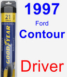 Driver Wiper Blade for 1997 Ford Contour - Assurance