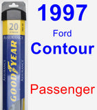 Passenger Wiper Blade for 1997 Ford Contour - Assurance